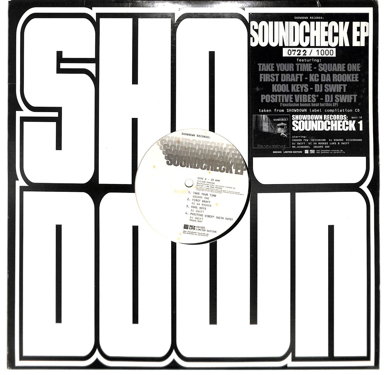 m1894 12インチ V.A. Soundcheck EP