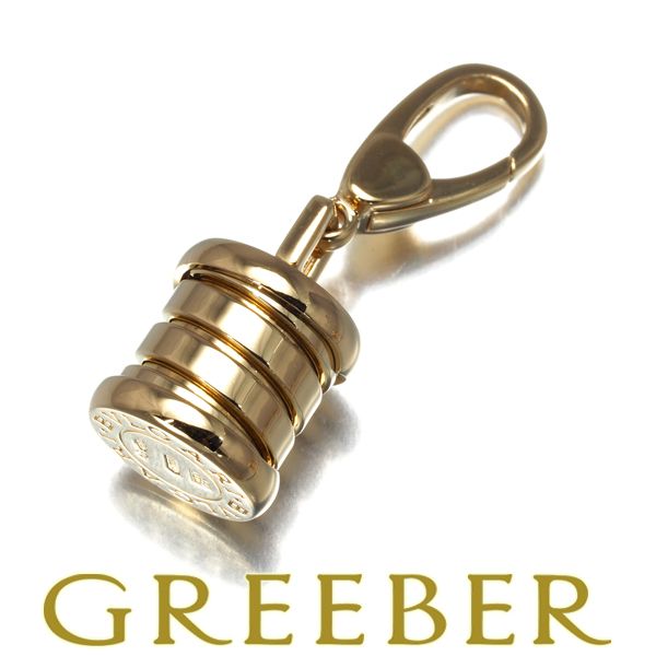 ブルガリ ペンダントトップ ビーゼロワン B-ZERO1 エレメント チャーム K18YG 179665