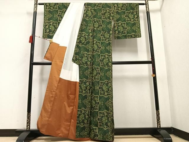 更紗唐草文 正絹
