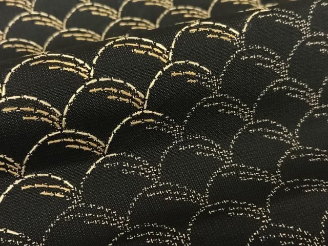 平和屋着物○二代目 川村久太郎 本場染大島紬 訪問着 刺繍 刺し子 青海