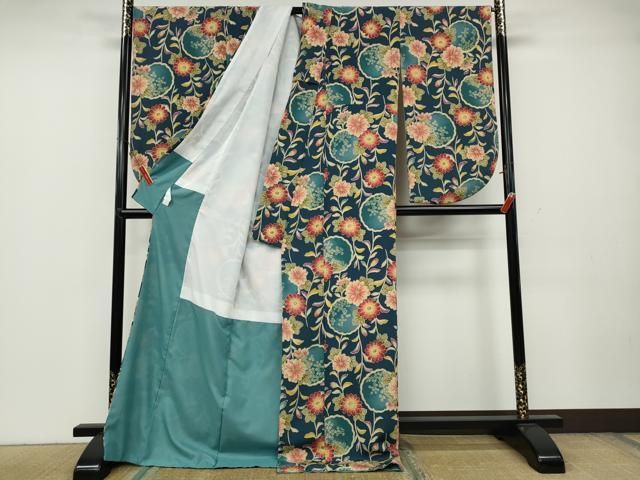 平和屋着物●小振袖　二尺袖　草花文　洗える着物　CAAZ2684ut 平和屋着物○小振袖 二尺袖 草花文 洗える着物 CAAZ2684ut - メルカリ