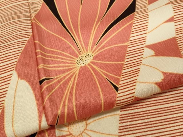 平和屋着物●小振袖　二尺袖　斜線花文　洗える着物　CAAZ2691ut 平和屋着物○小振袖 二尺袖 斜線花文 洗える着物 CAAZ2691ut - メルカリ