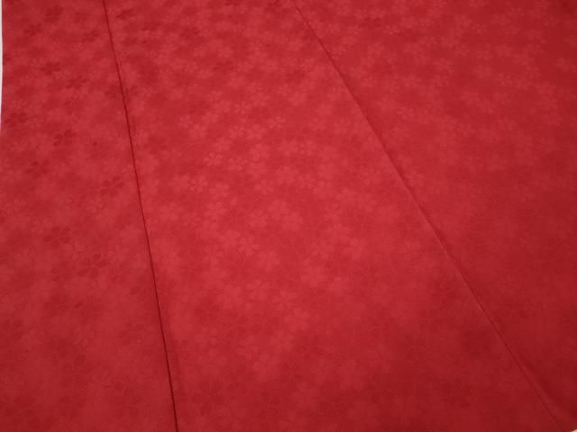 平和屋着物○小振袖 二尺袖 舞花文 洗える着物 CAAZ2696ut - メルカリ