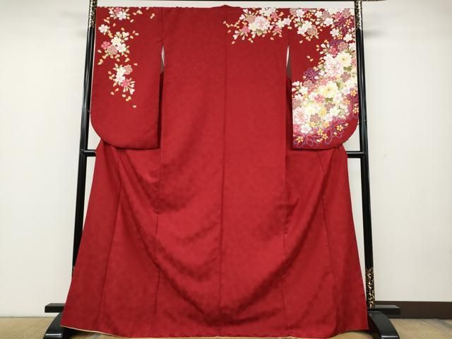 平和屋着物●小振袖　二尺袖　舞花文　洗える着物　CAAZ2696ut 平和屋着物○小振袖 二尺袖 舞花文 洗える着物 CAAZ2696ut - メルカリ