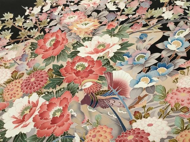 豪華黒留袖 友禅