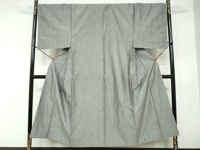 平和屋着物 男性 紬 アンサンブル 霞文 正絹 ud