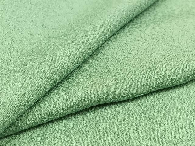 平和屋着物 上質な色無地 単衣 錆青磁色 正絹 AABC7500jh