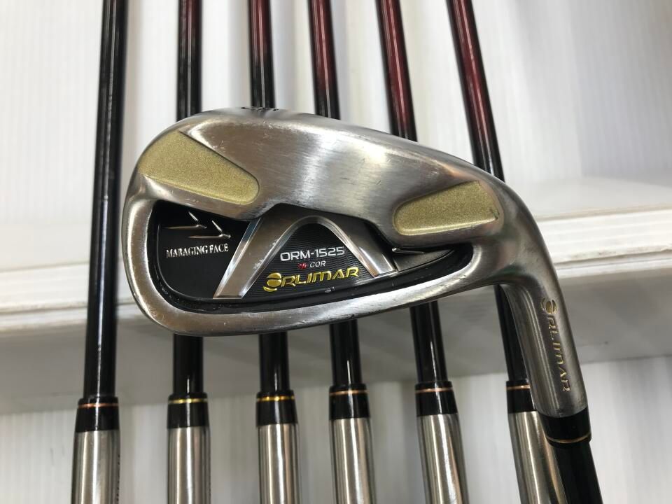 ORLIMAR ORM-1525 高反発 R オリジナルカーボン アイアンセット オリマー 最短