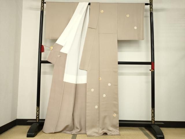 平和屋着物 訪問着 雪輪花文 金彩 正絹 AABC9217ck