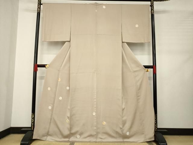 平和屋着物 訪問着 雪輪花文 金彩 正絹 AABC9217ck