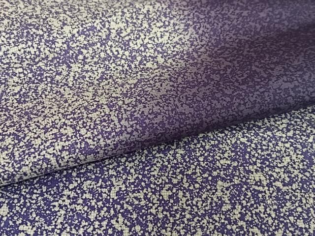 平和屋着物●京友禅の第一人者　松井青々　本場染大島紬　訪問着　霞文　暈し染め　正絹　逸品　AABC4905zg 平和屋着物○京友禅の第一人者 松井青々 本場染大島紬 訪問着 霞文 暈