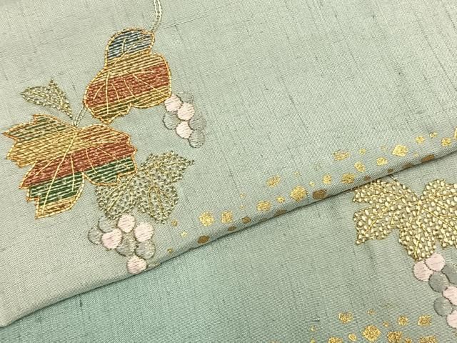 葡萄蔦の葉文 暈し染め