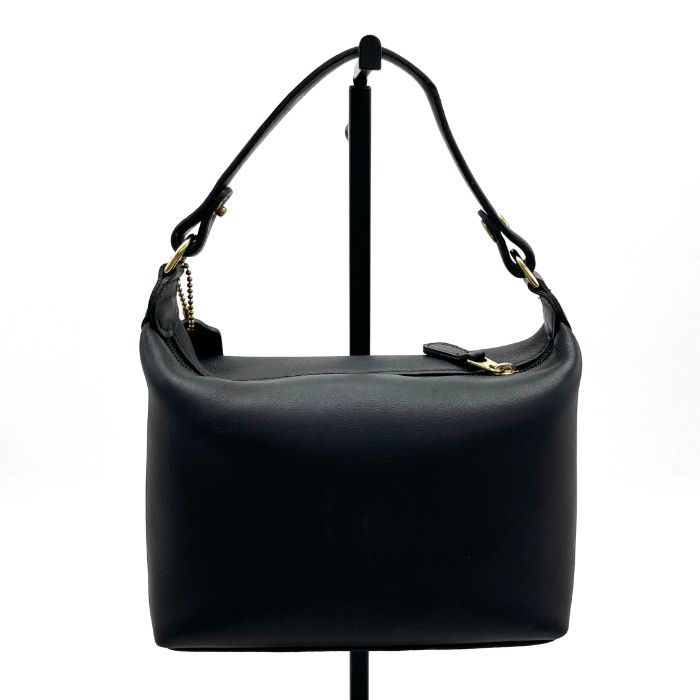 COACH コーチ ロゴ レザー バニティ ハンド バッグ eH10133A