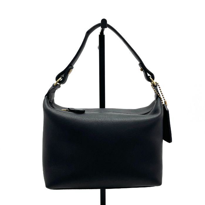 COACH コーチ ロゴ レザー バニティ ハンド バッグ eH10133A