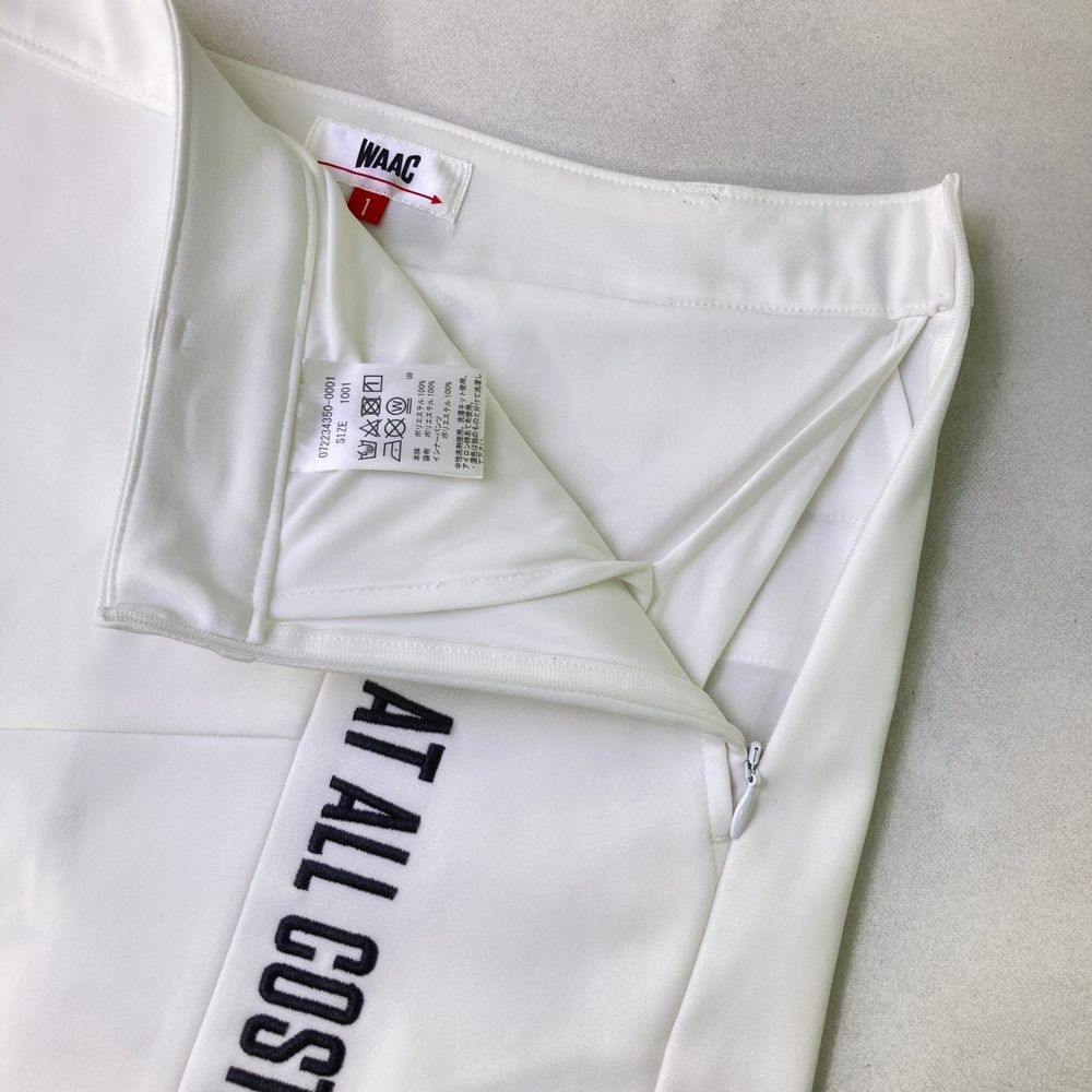 サイズ：1 WAAC ワック インナー付スカート ホワイト系 [240101542295