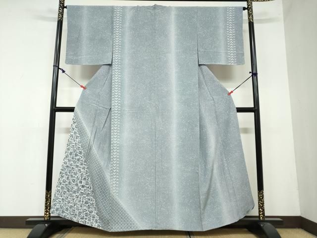 平和屋着物 訪問着 流水霞文 暈し染め 正絹 DAAY5702ud