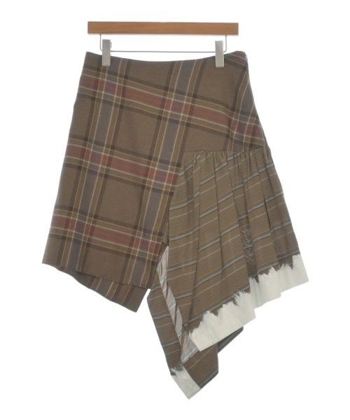 LANVIN ひざ丈スカート レディース 古着