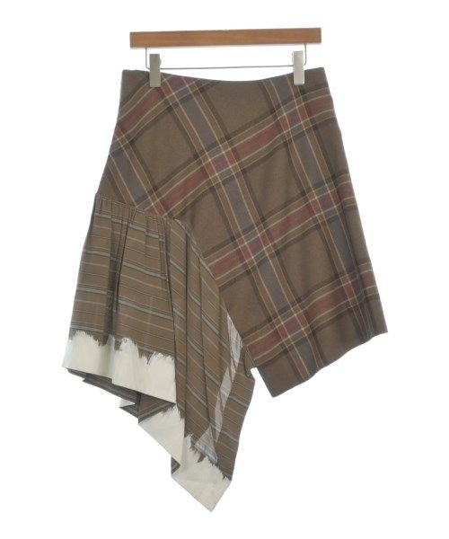 LANVIN ひざ丈スカート レディース 古着