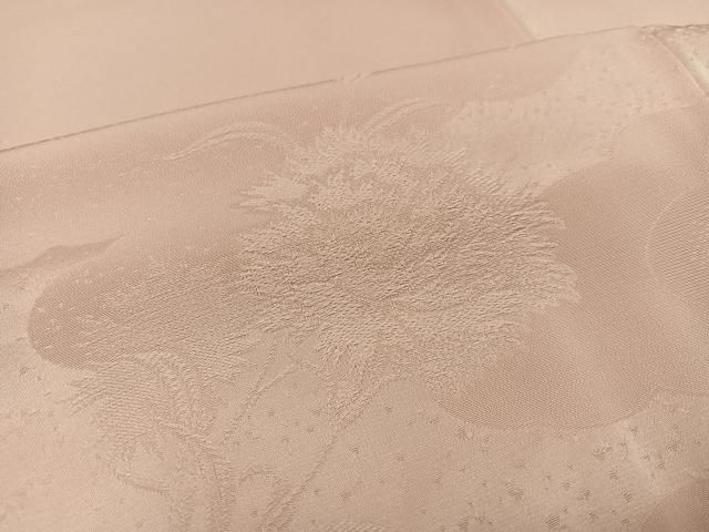 無地絵羽訪問着 草花文