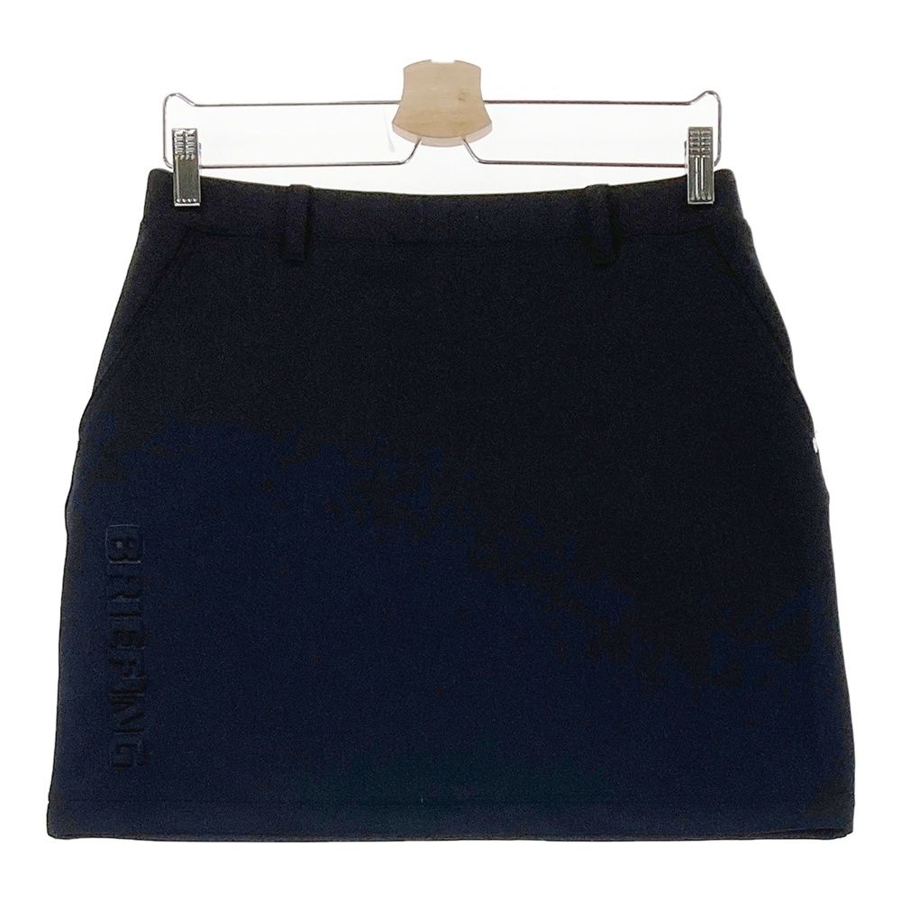 サイズ L BRIEFING GOLF ブリーフィング ストレッチスカート エンボスロゴ ブラック系 240101548447 ゴルフウェア レディース ストスト