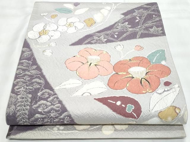 平和屋着物◎六通柄袋帯 辻が花 金銀糸 正絹 逸品 CAAY7804fb - メルカリ