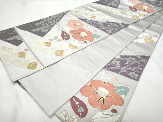 平和屋着物◎六通柄袋帯 辻が花 金銀糸 正絹 逸品 CAAY7804fb - メルカリ