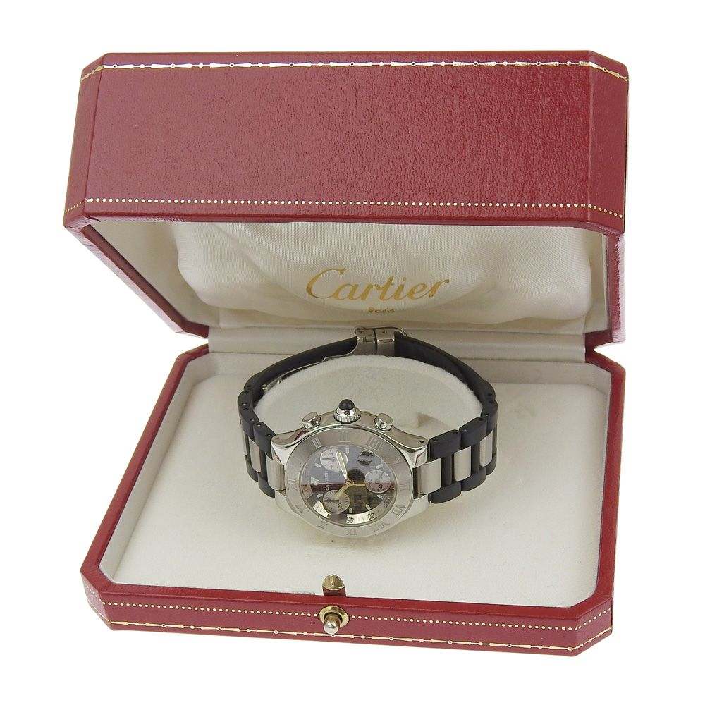 CARTIER】カルティエ クロノスカフ マスト21 ヴァンテアン