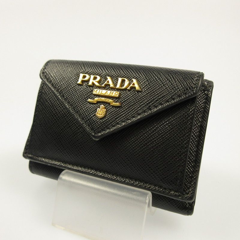 姫路東店 PRADA プラダ 三つ折り財布 1MH021 サフィアーノ 125