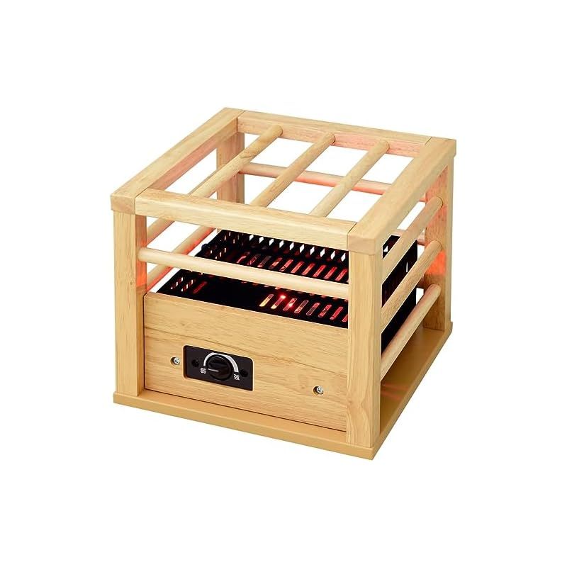 メトロ電気工業 一人用 こたつ コンパクトタイプ 速暖 コルチェヒーター 温度調節機能付き 中間入切スイッチ ナチュラル MPQ-100 B