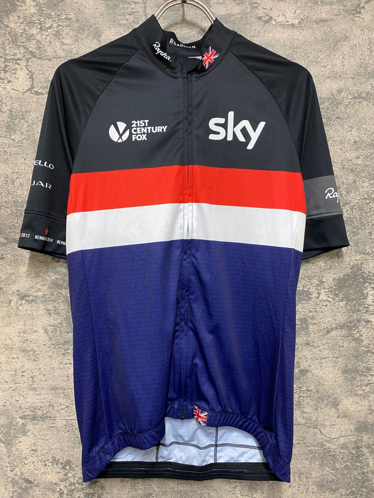 Rapha ラファ sky サイクリング ジャージ シャツ M ピナレロ Rapha