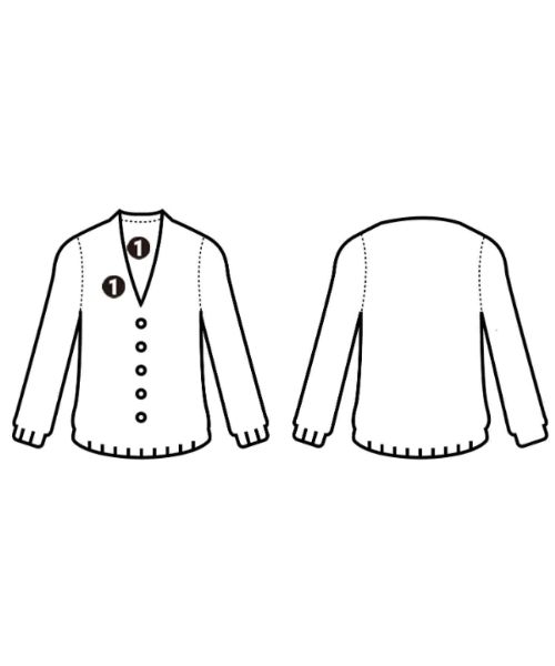  SEVEN TEN by MIHO KAWAHITO カーディガン レディース 古着 長袖 カーディガン ボレロ アンサンブル