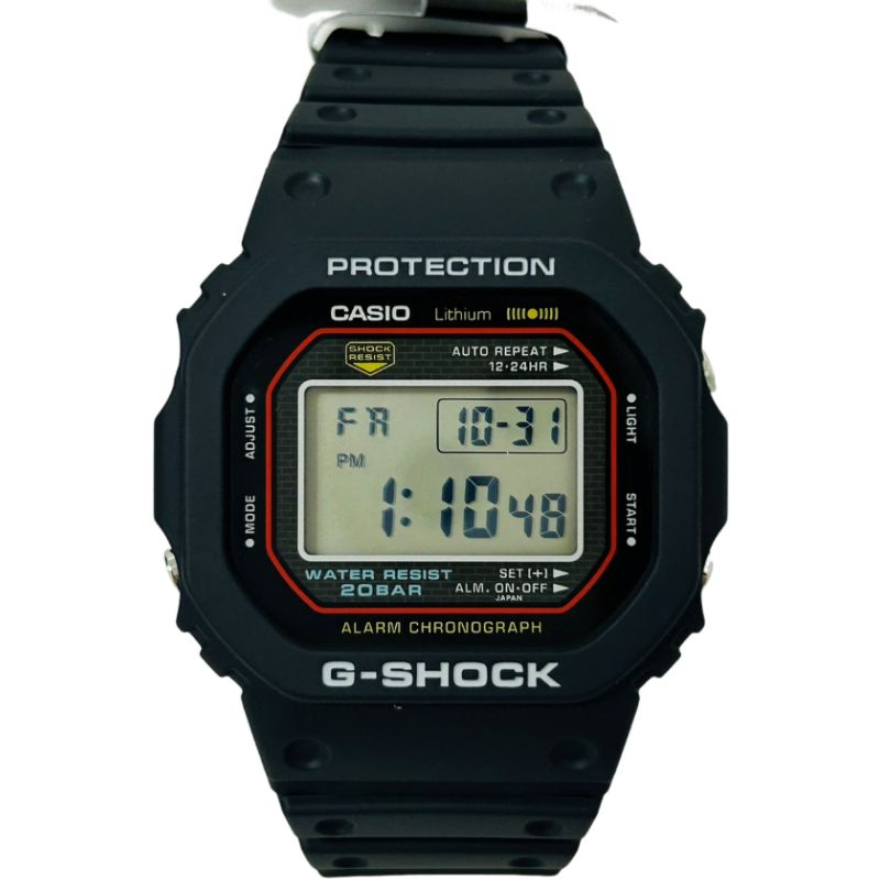 CASIO カシオ G-SHOCK 初代復刻モデル DW-5000R-1AJF 腕時計メンズ その他 ブラック文字盤 動作品 42510K348