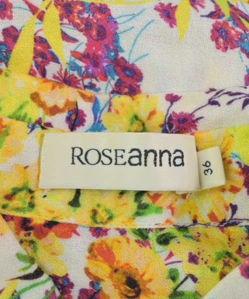 ROSEanna ローズアンナ カジュアルシャツ XS 白 【古着】【中古】【送料無料】 ROSEanna カジュアルシャツ レディース 【古着】【中古】【送料無料