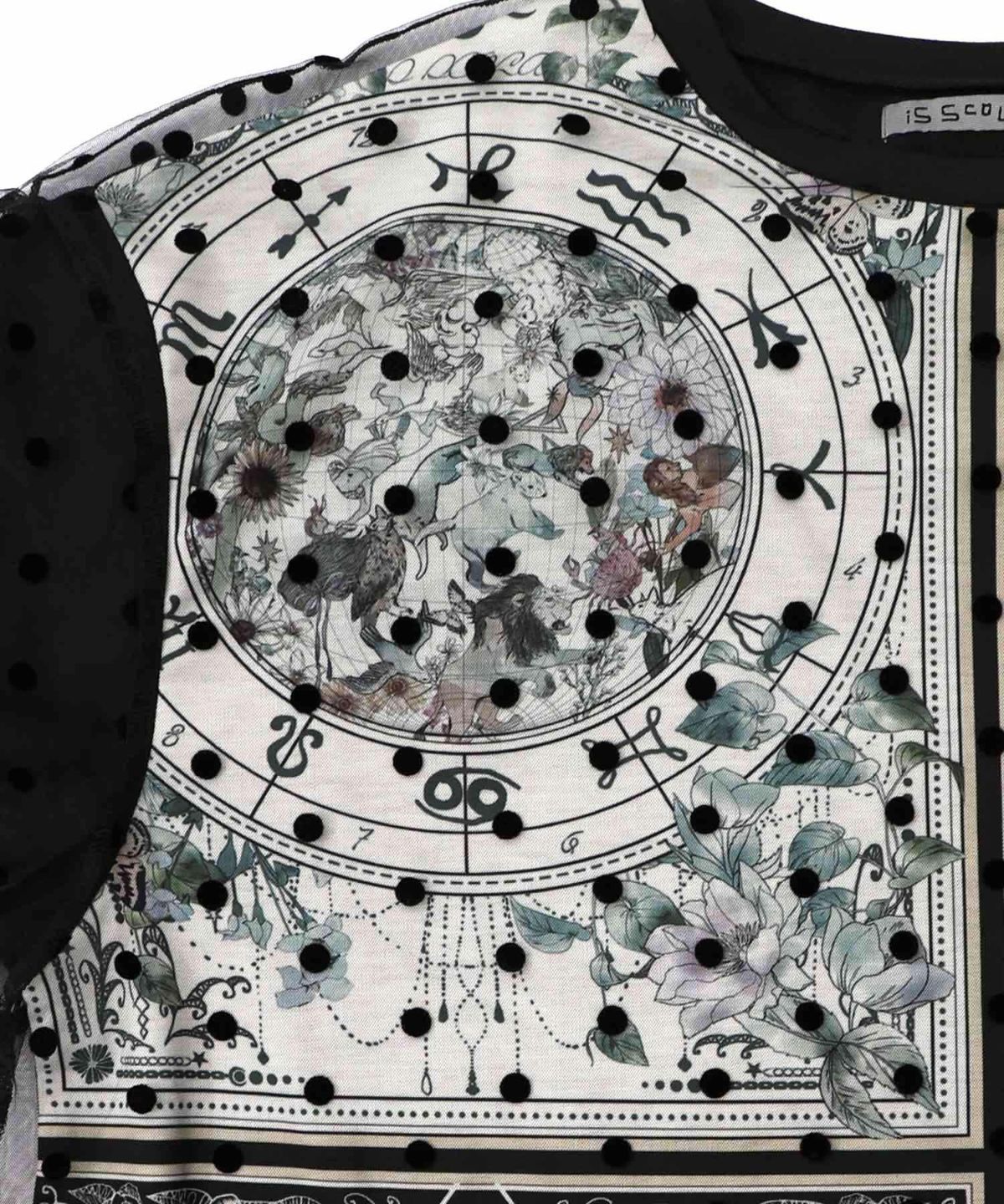 553243 星×タロットコラージュ柄