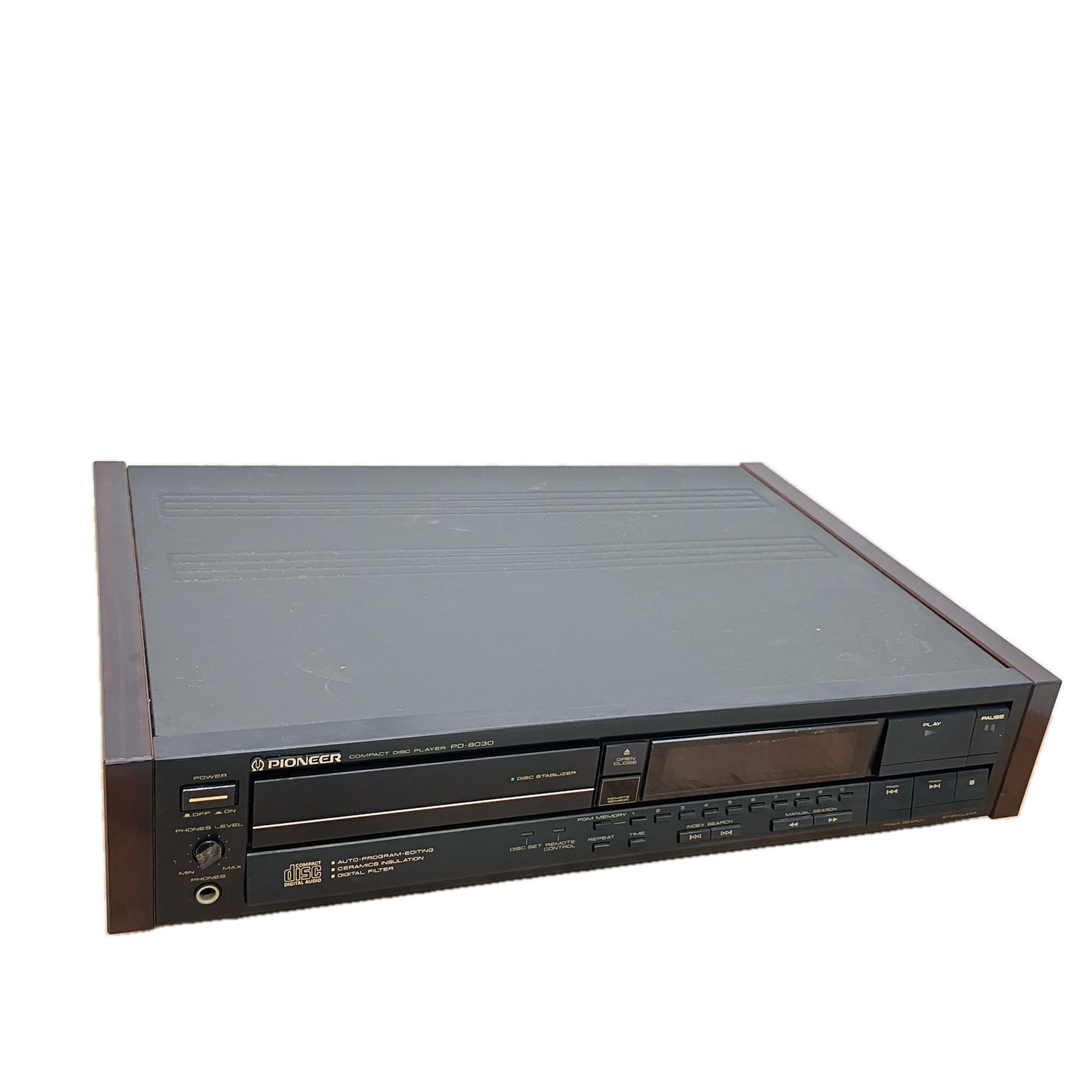 Pioneer CDプレーヤー PD-8030動作品 Pioneer PD-8030 Compact Disc Player Made In Japan Sound Test - YouTube