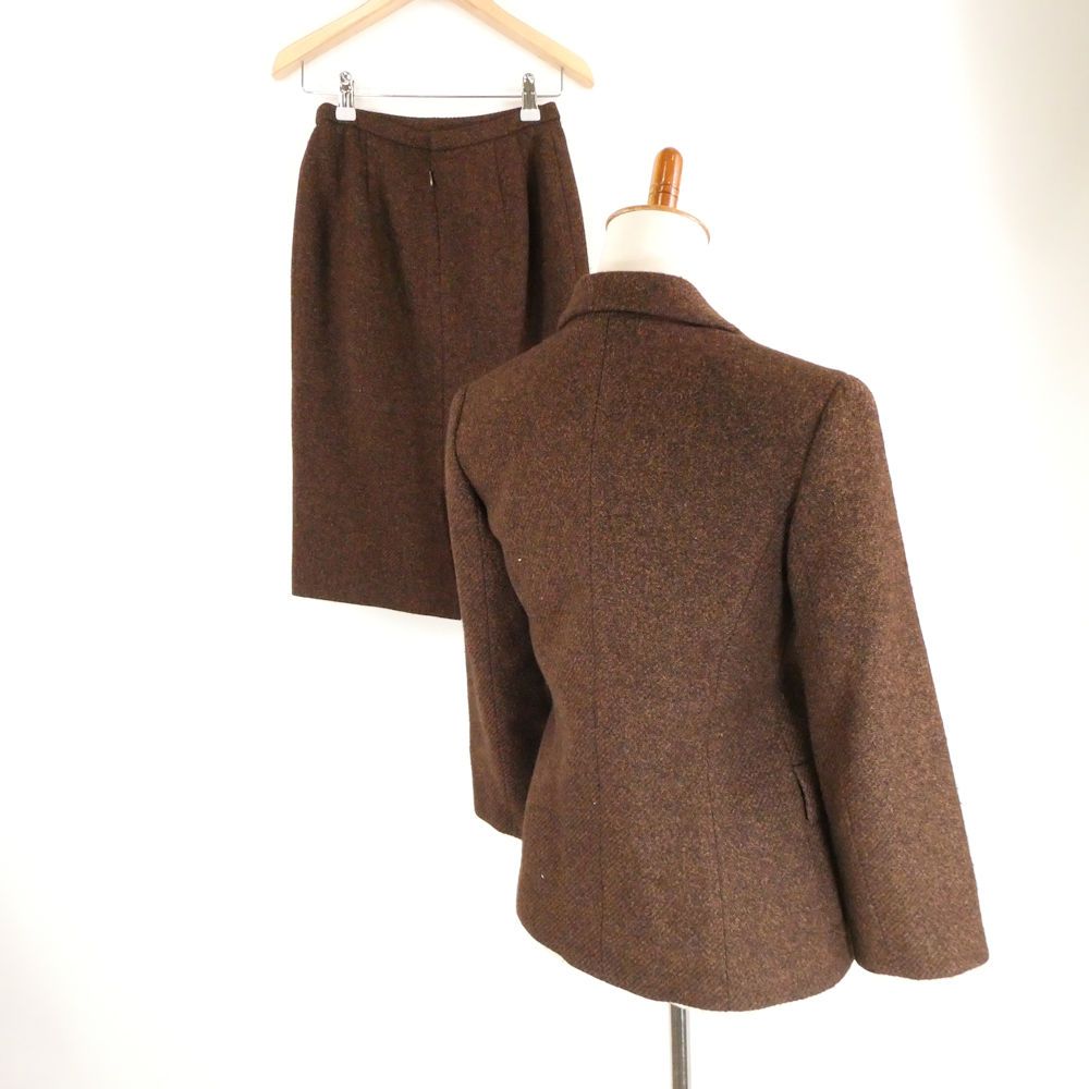 BURBERRY バーバリー セットアップ 7AP(36) 毛、絹、ナイロン