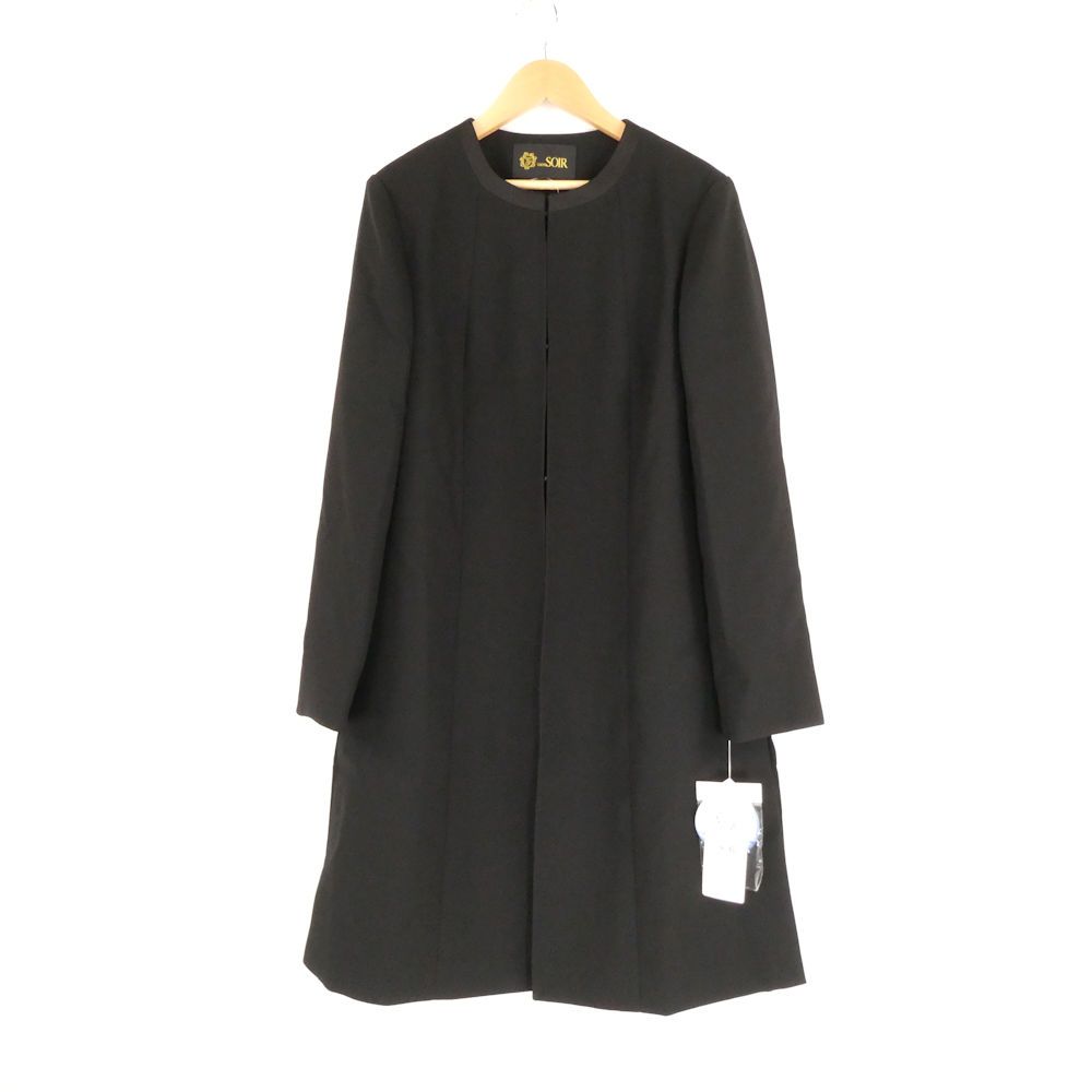 TOKYO SOIR 東京ソワール 6519710-00-A23 ロングジャケット 11号 ポリエステル100％ 長袖 レディース AY7072A2