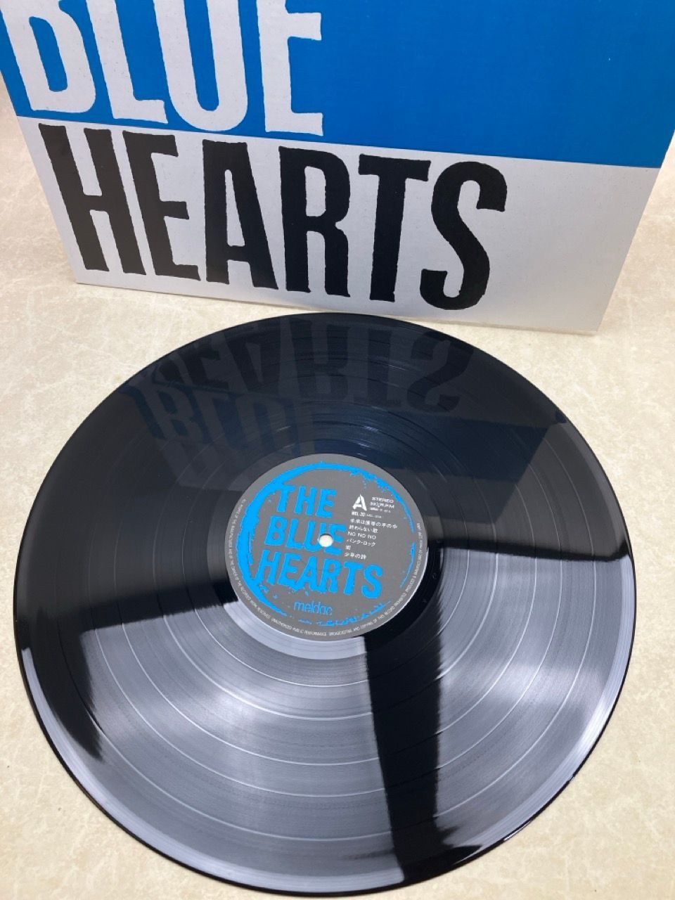THE BLUE HEARTS レコード TRAIN-TRAIN The Blue Hearts レコード 2000