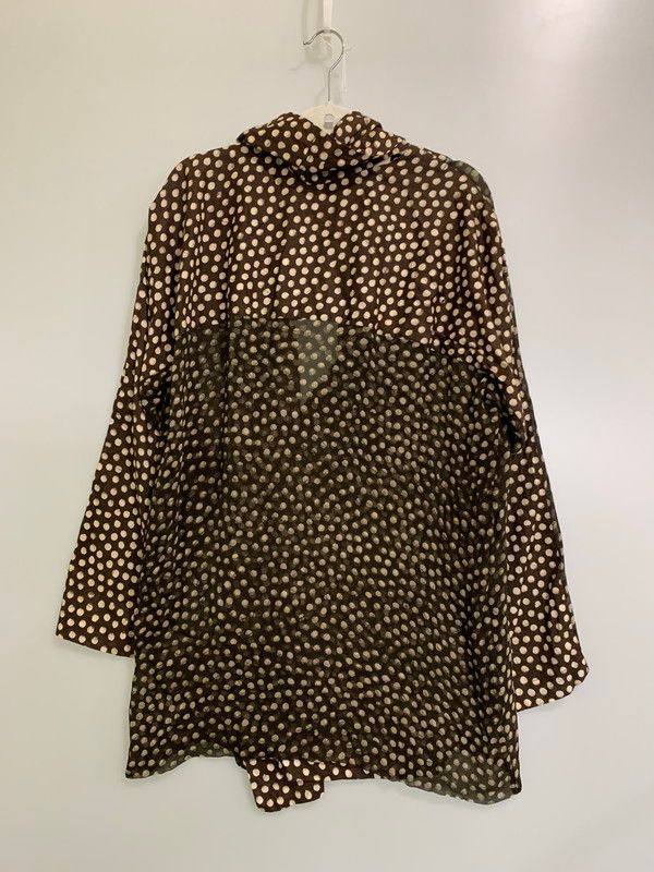 品 ISSEY MIYAKE イッセイミヤケ PE51-FD179 DOT SILK JACKET ドット シルク ジャケット ライトアウター 170-251101-AS-48-min