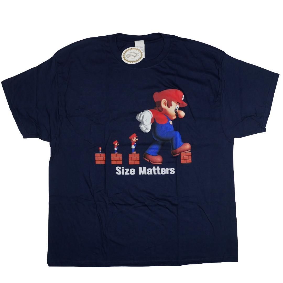 XL】00s 新品 デッドストック スーパーマリオブラザーズ マリオ SIZE