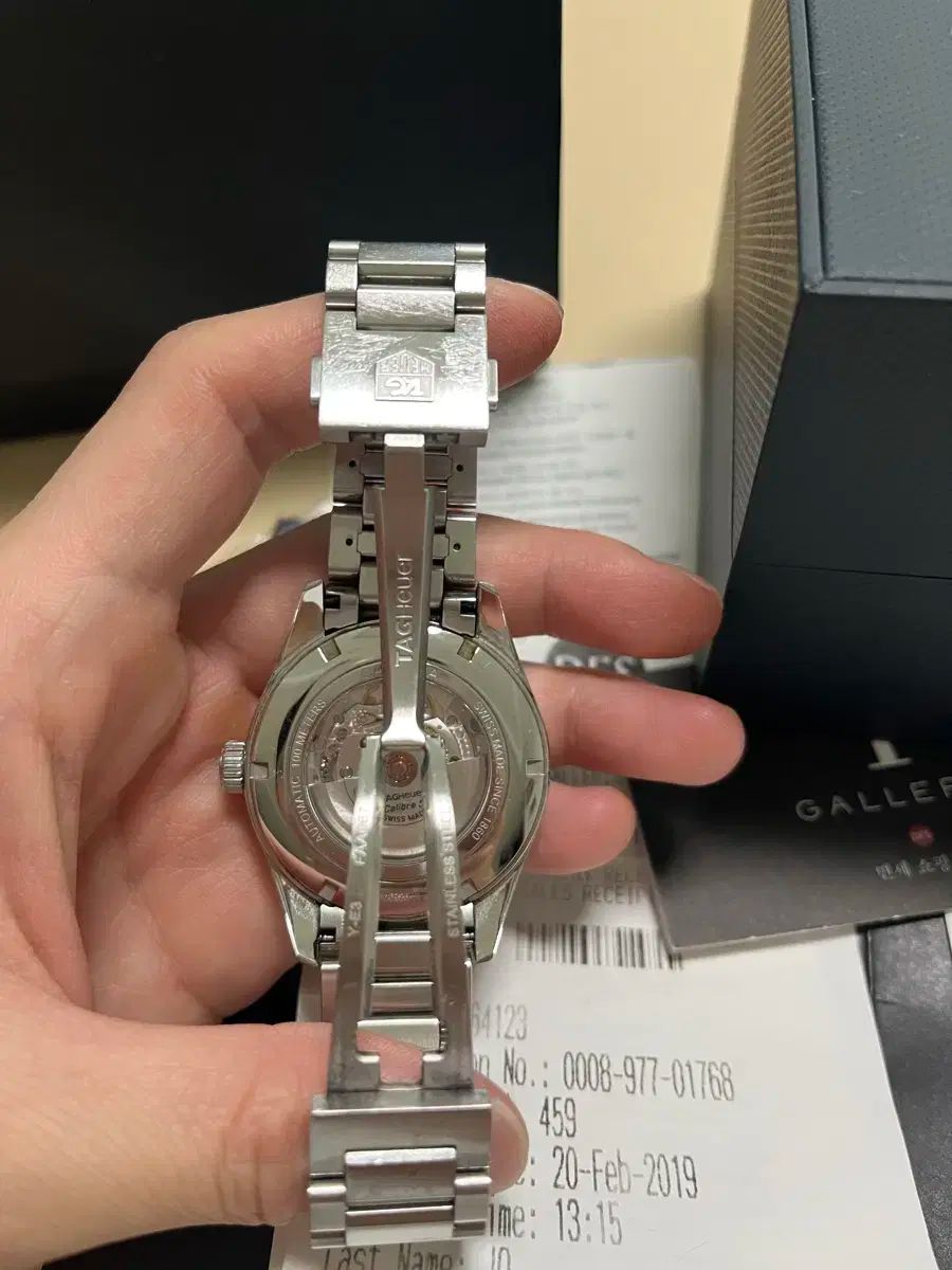 タグ ホイヤー カレラ キャリバー5 41 mm デニム版