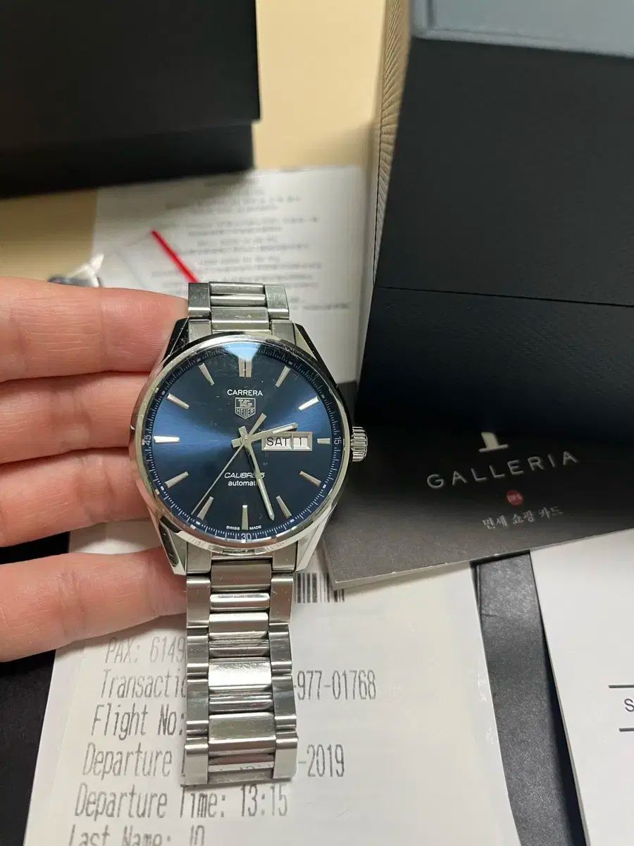 タグ ホイヤー カレラ キャリバー5 41mm デニム版