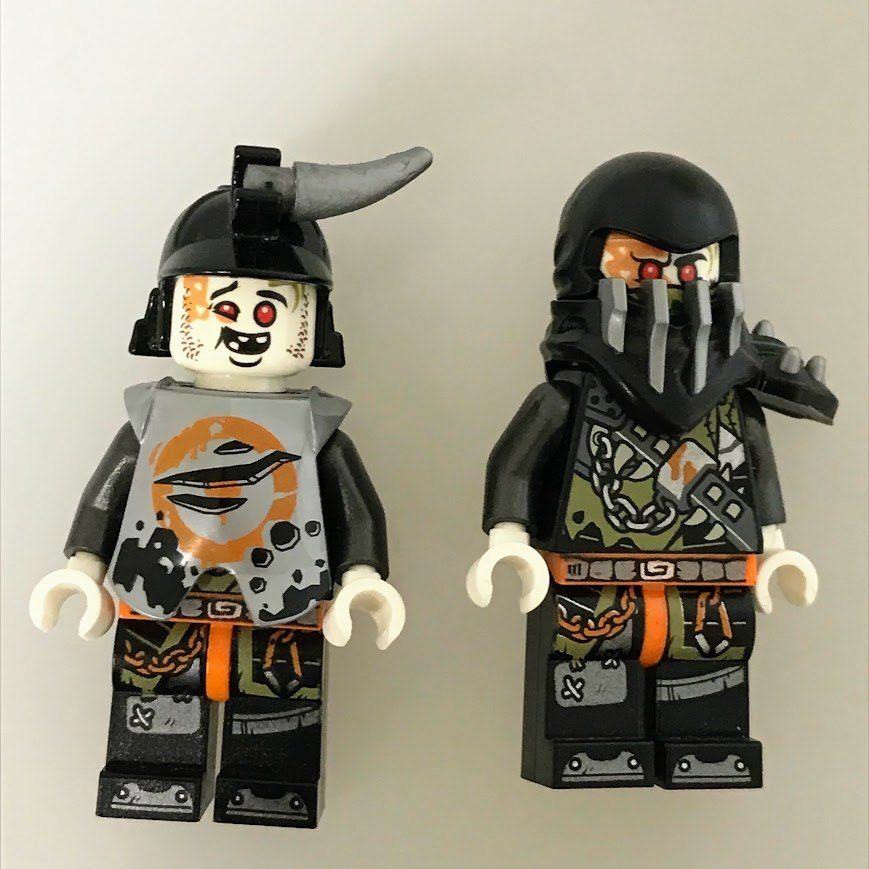 正規品 中古 LEGO レゴ ニンジャゴー ミニフィグ 4個 まとめ売り 