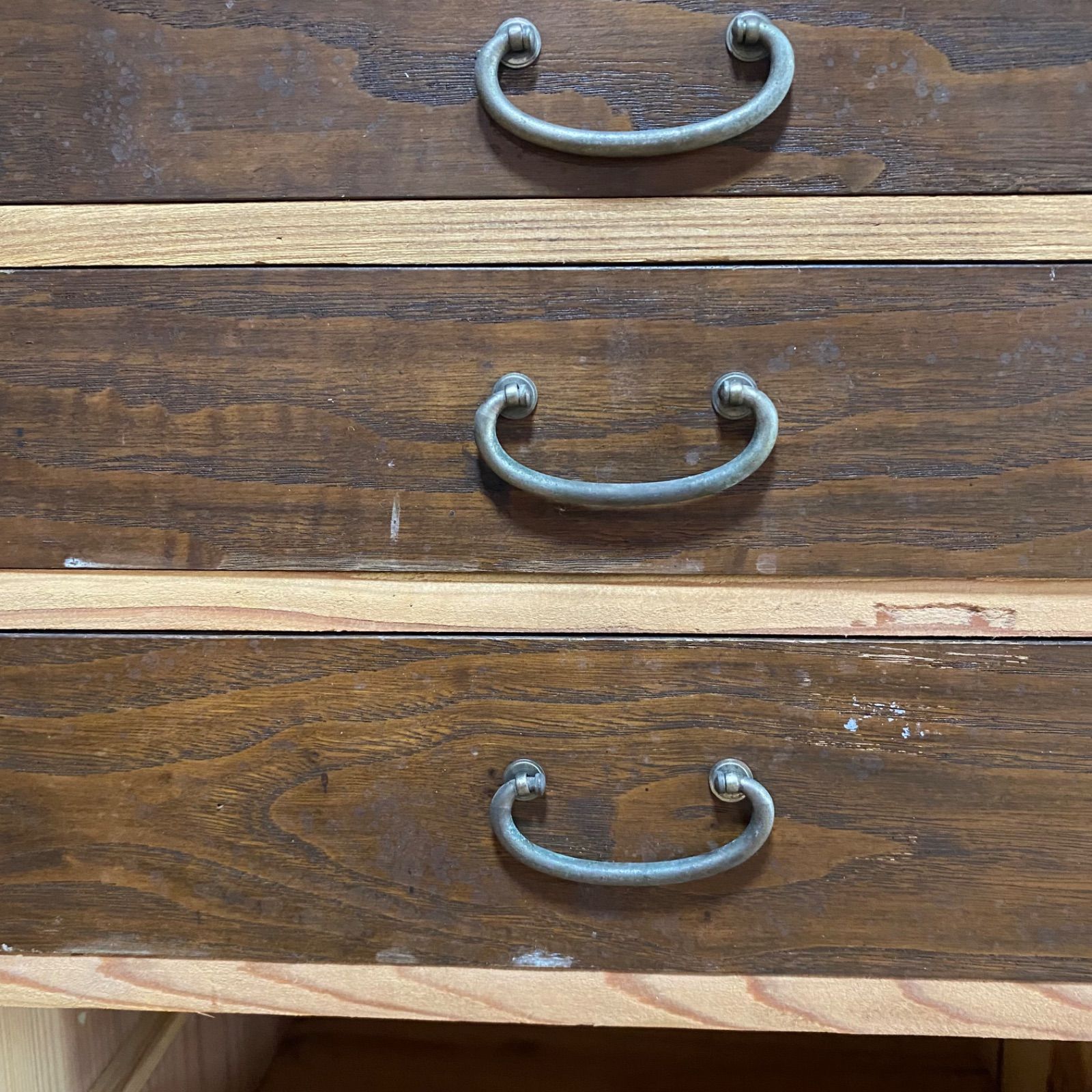 アンティーク 小引き出し 抽斗 古道具 桐 無垢材 y68 - メルカリ