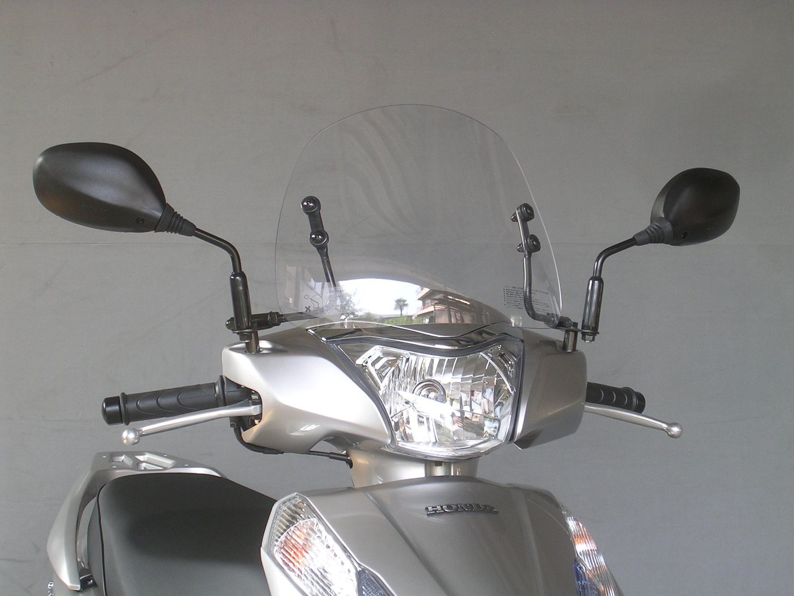 旭風防ショートバイザー クリア LEAD 125 LE-18 スクリーン