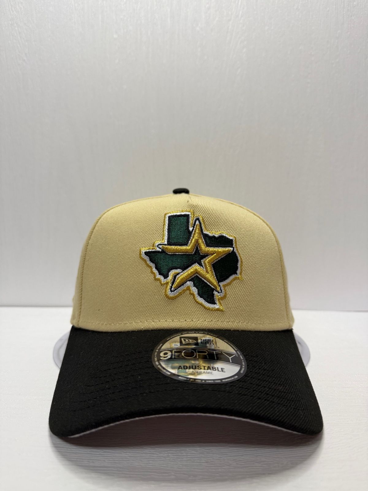 Newera ヒューストンアストロズ 45 thアニバーサリー 9 forty A-FRAME スナップバックキャップ ツートン