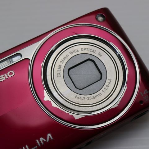 美品 EX-Z2000 レッド 即日発送 CASIO EXILIM デジカメ 本体 土日祝