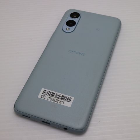 超 SIMフリー arrows We2 ライトブルー スマホ FCNT 土日祝発送OK 02000