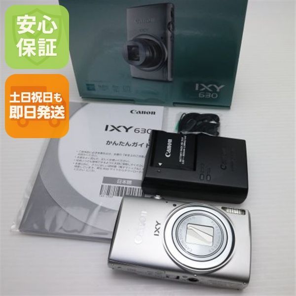 IXY 630 シルバー デジカメ Canon 本体 土日祝発送OK 02000