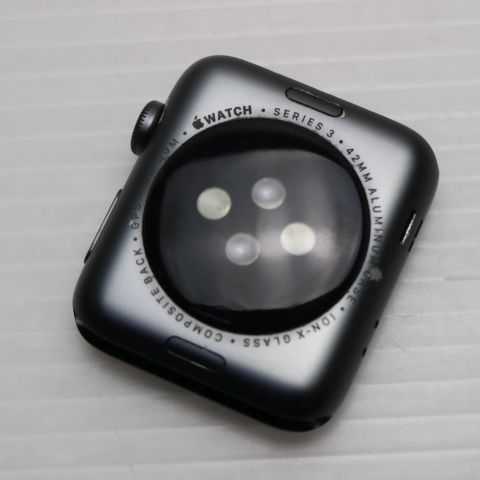 Apple Watch series3 42mm GPSモデル スペースグレイ Apple 土日祝発送OK 02000